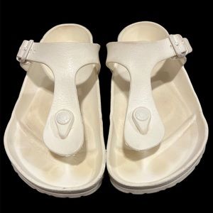 Birkenstock rubber sandals